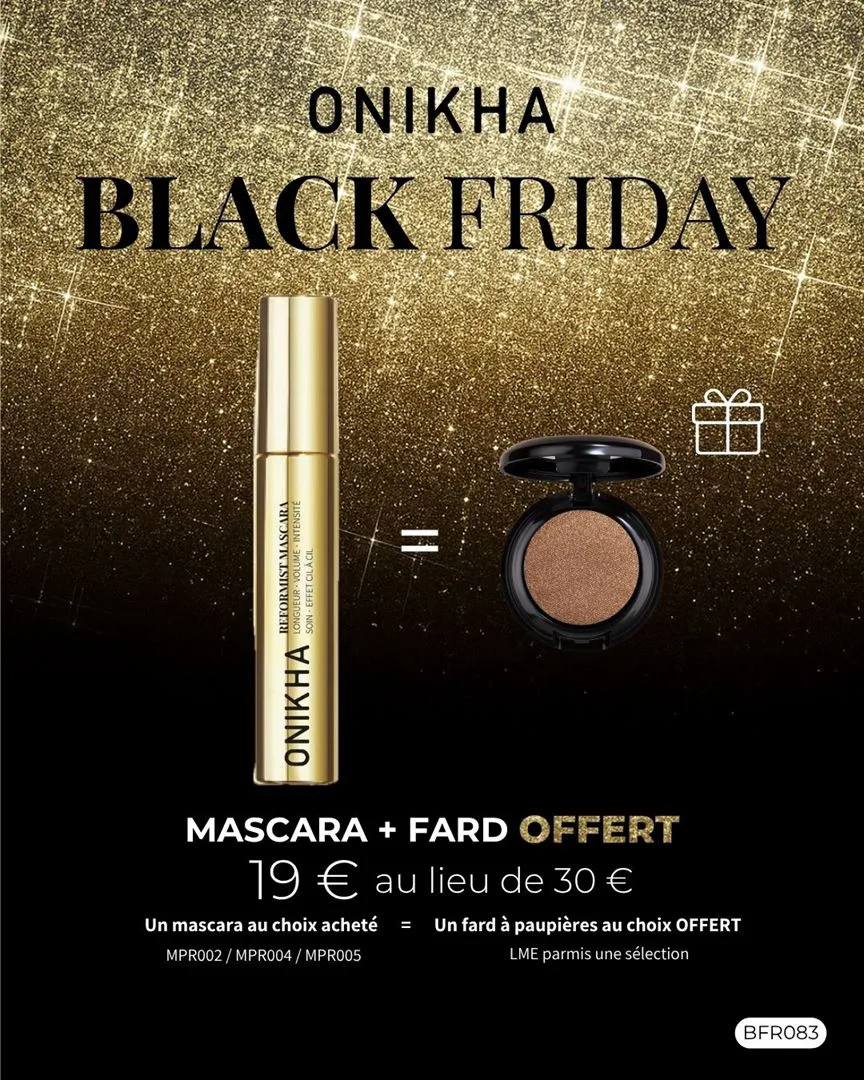 MASCARA + FARD OFFERT