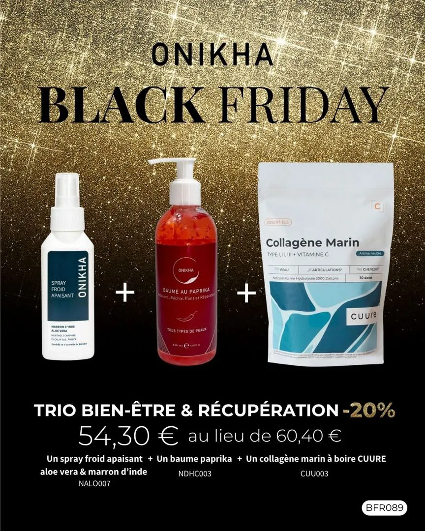 TRIO BIEN-ÊTRE & RÉCUPÉRATION