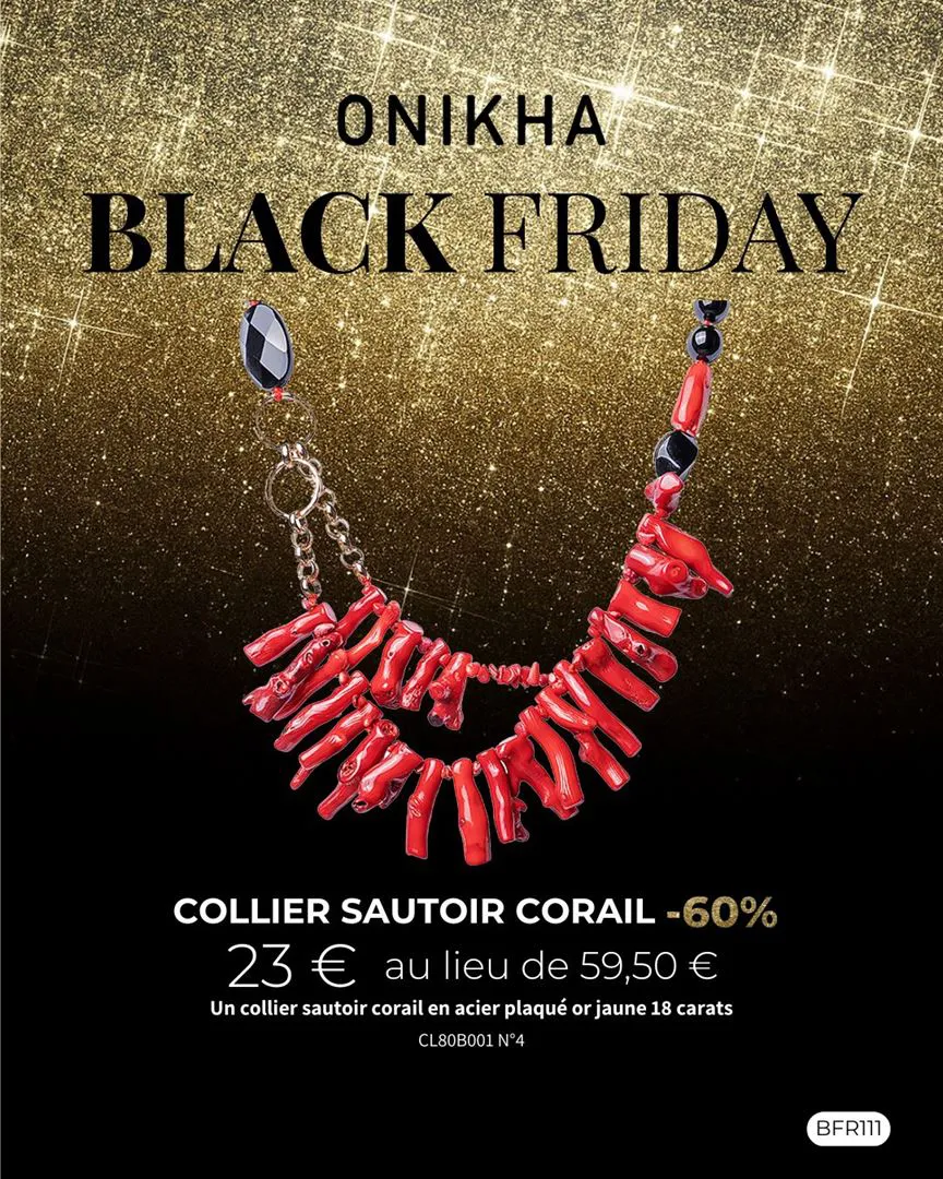 COLLIER SAUTOIR CORAIL N°4