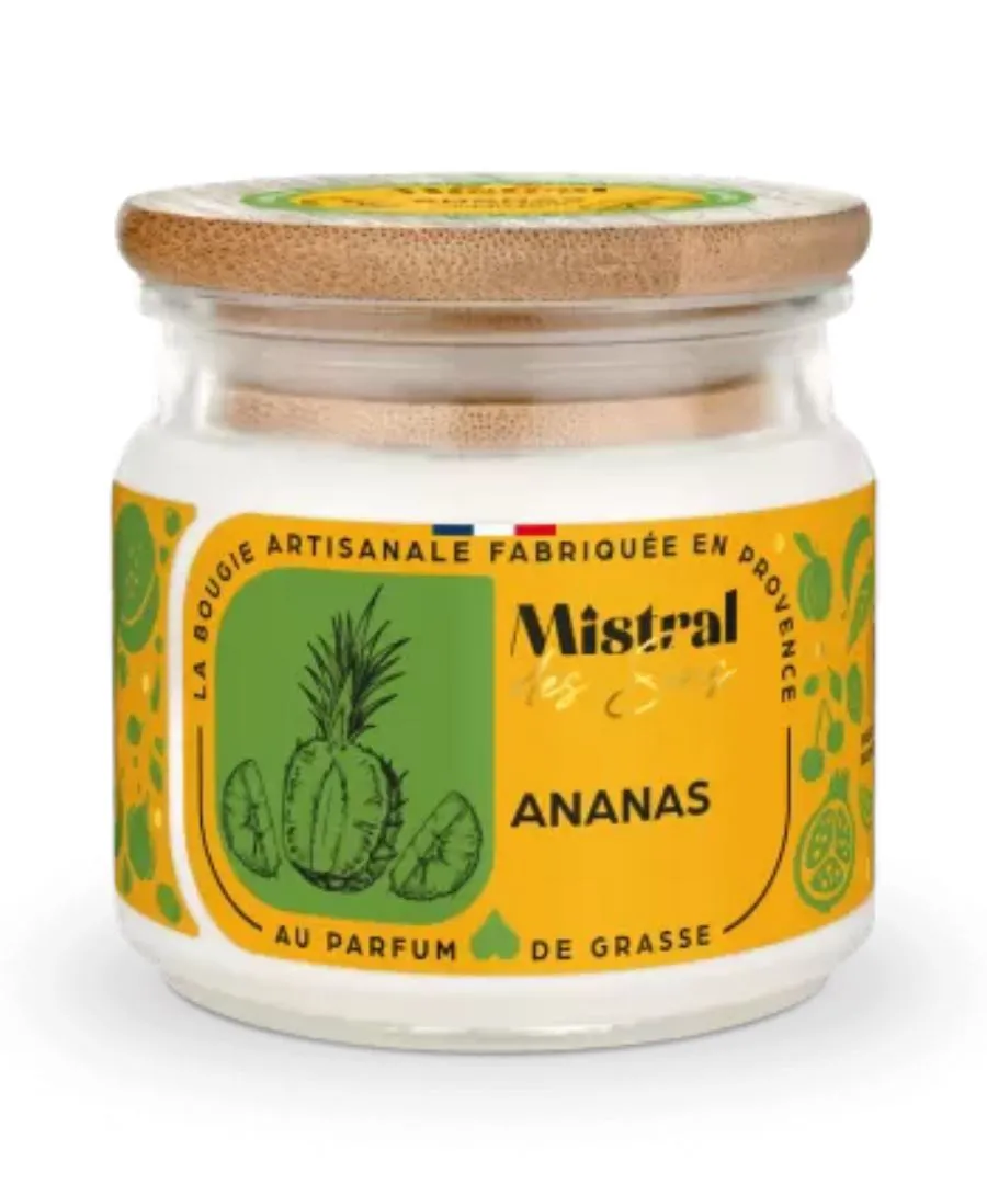 BOUGIE PARFUMEE ANANAS