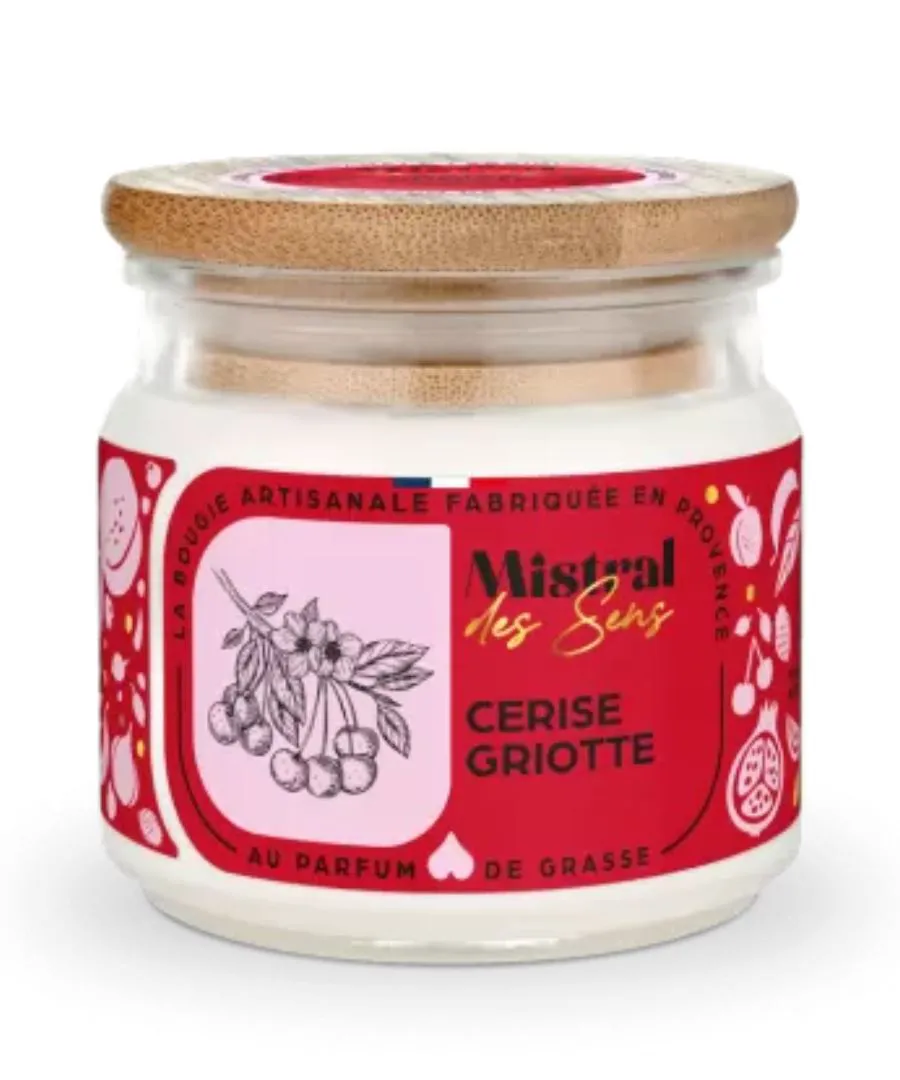 BOUGIE PARFUMEE CERISE GRIOTTE