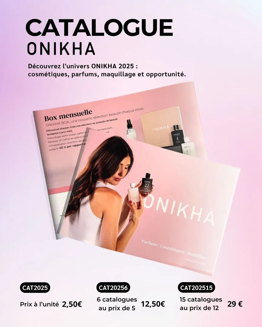CATALOGUE ONIKHA 2025 X 1