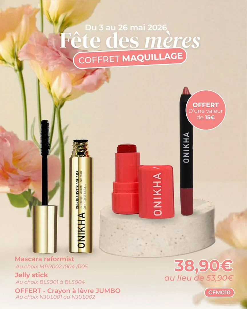 OFFRE MAKE UP FETE DES MERES