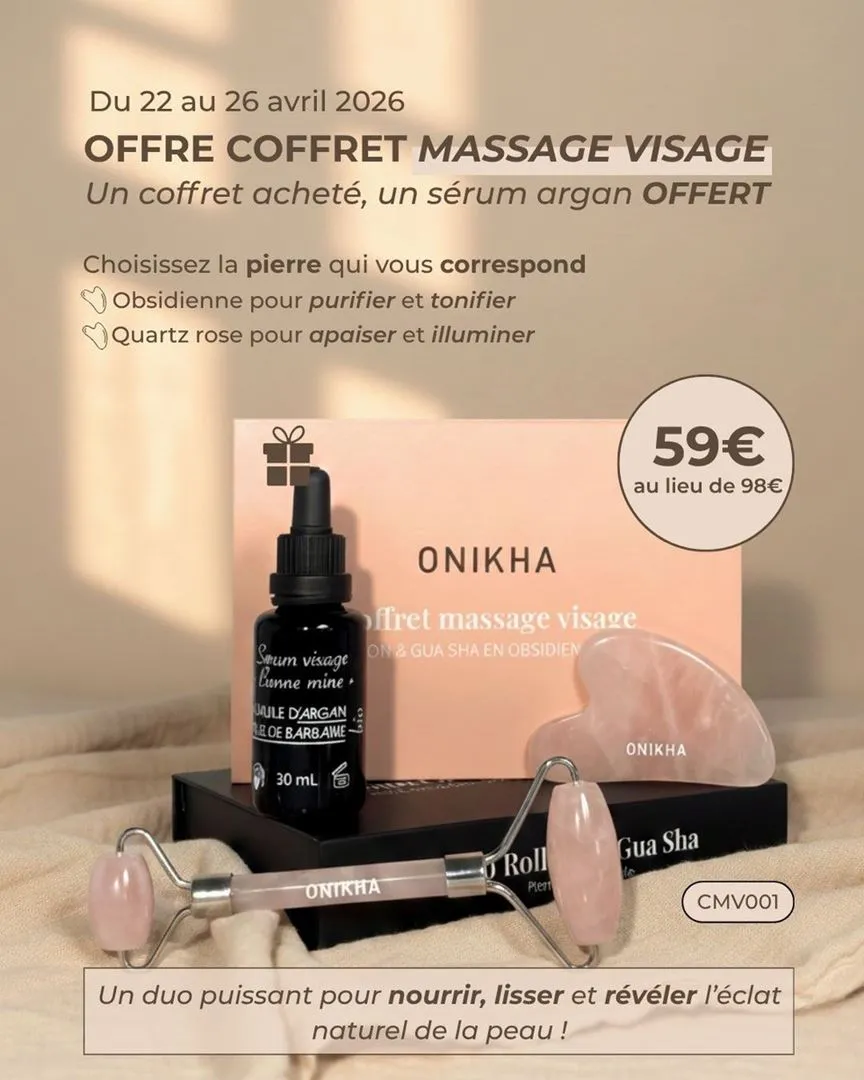 COFFRET MASSAGE & SERUM VISAGE ARGAN