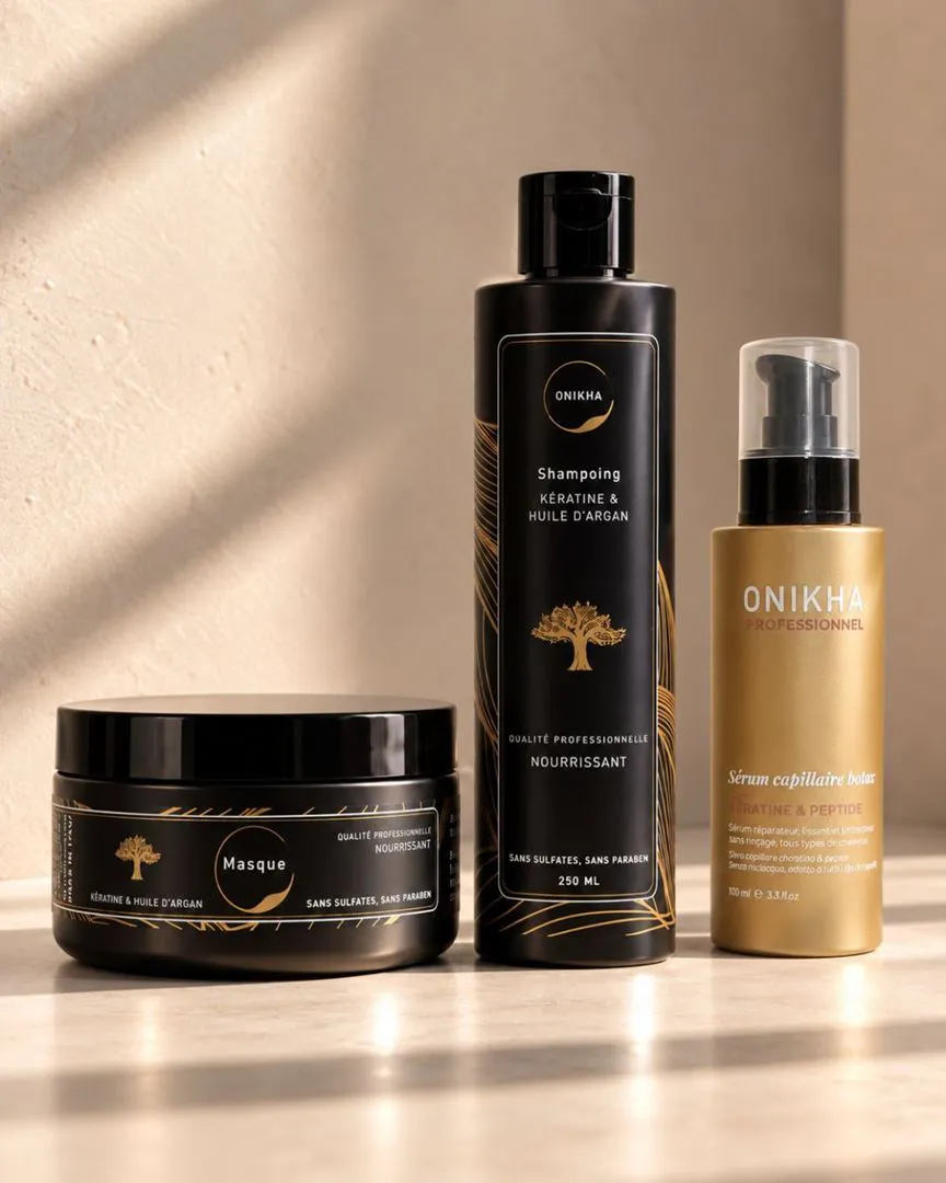 TRIO CAPILLAIRE ARGAN  & SERUM