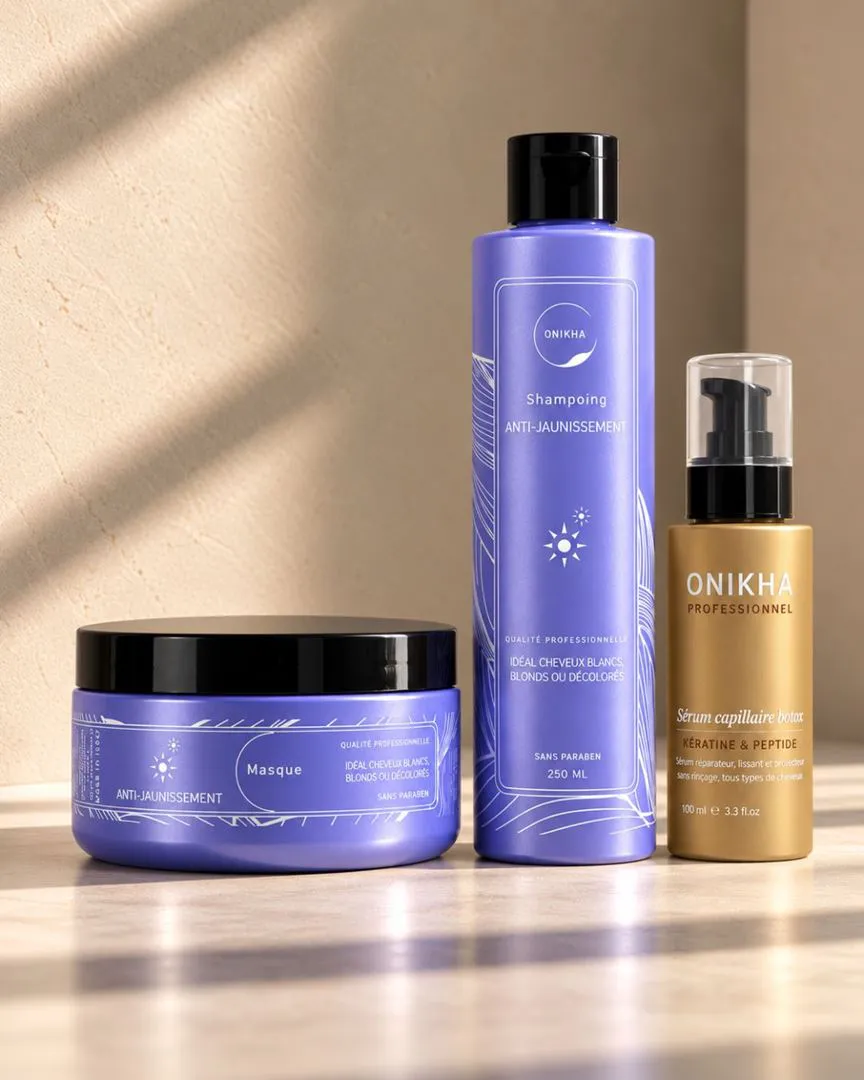 TRIO CAPILLAIRE ANTI JAUNISSEMENT  & SERUM