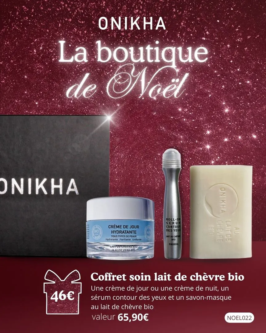 COFFRET LAIT DE CHEVRE BIO