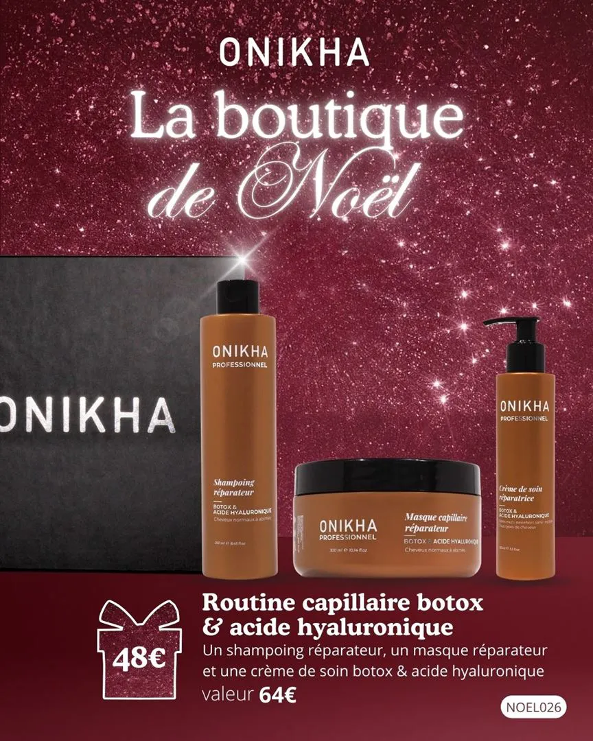 ROUTINE CAPILLAIRE BOTOX & ACIDE HYALURONIQUE