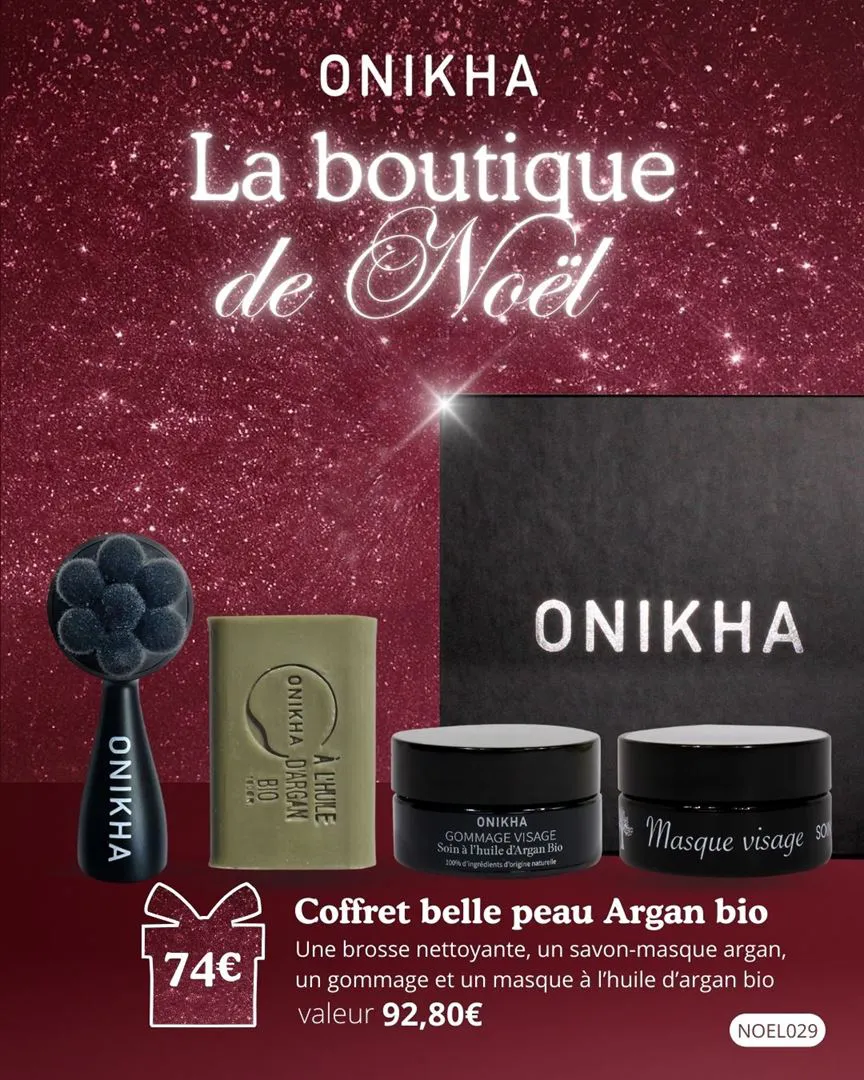 COFFRET BELLE PEAU ARGAN BIO