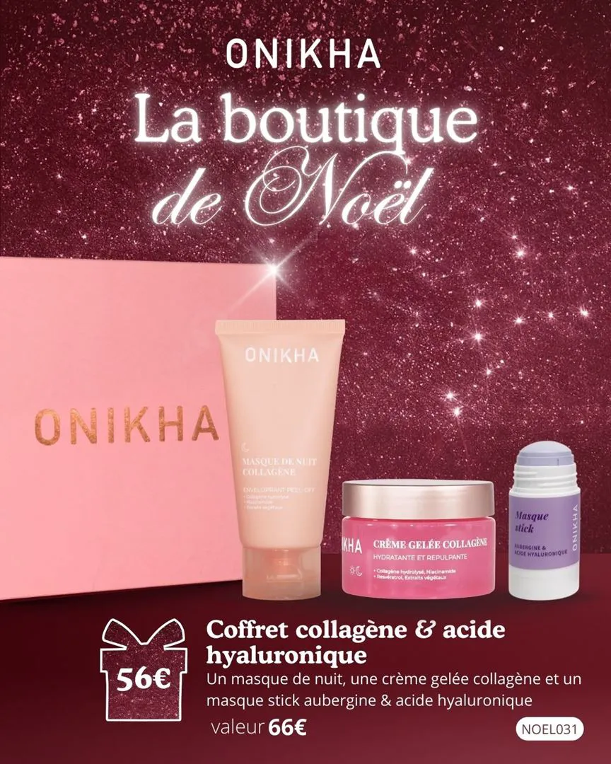 COFFRET COLLAGENE & ACIDE HYLAURONIQUE
