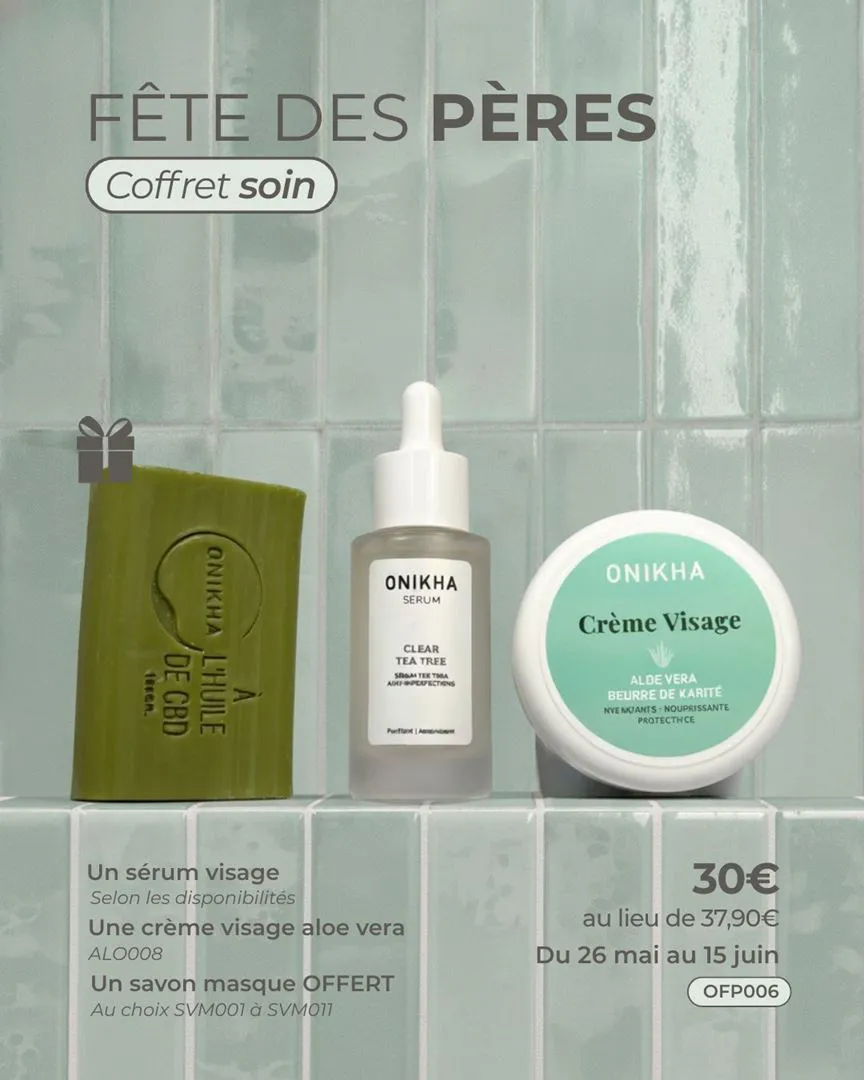 COFFRET SOIN FETE DES PERES