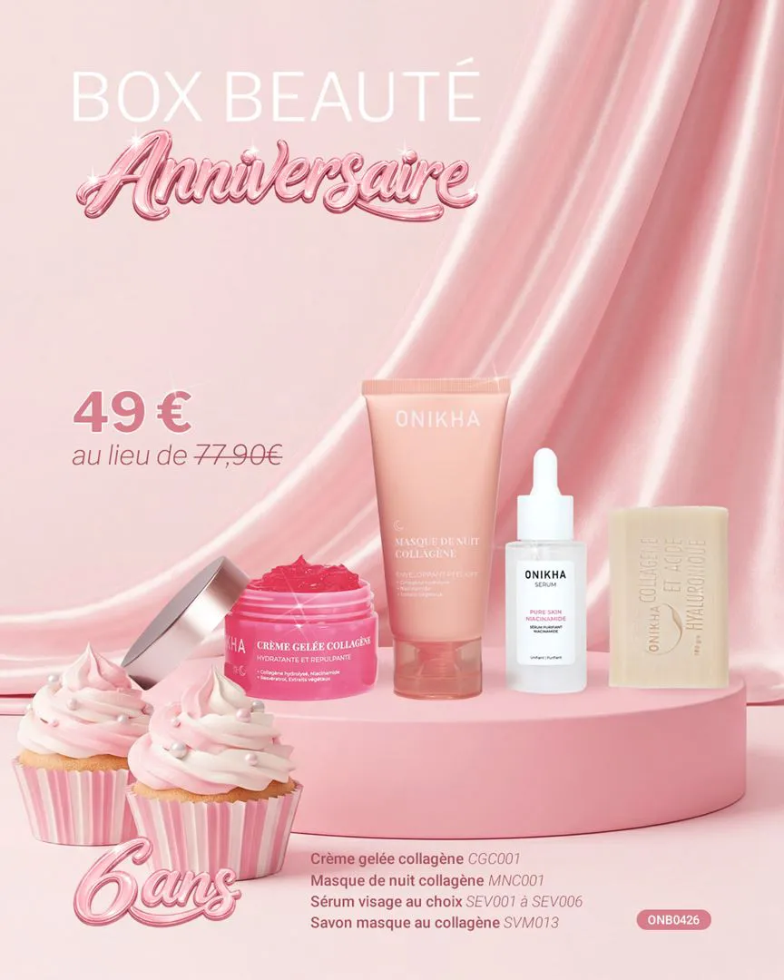 BOX BEAUTE ANNIVERSAIRE