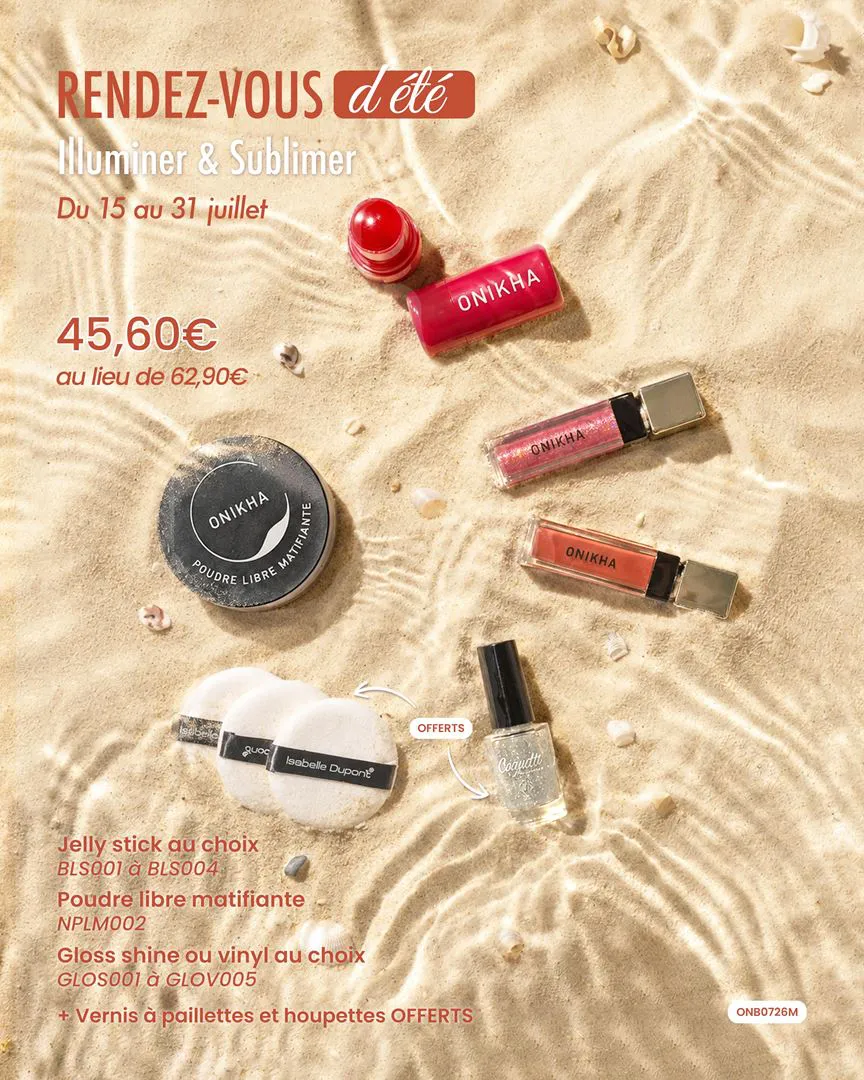 BOX ESTIVALE MAKE UP