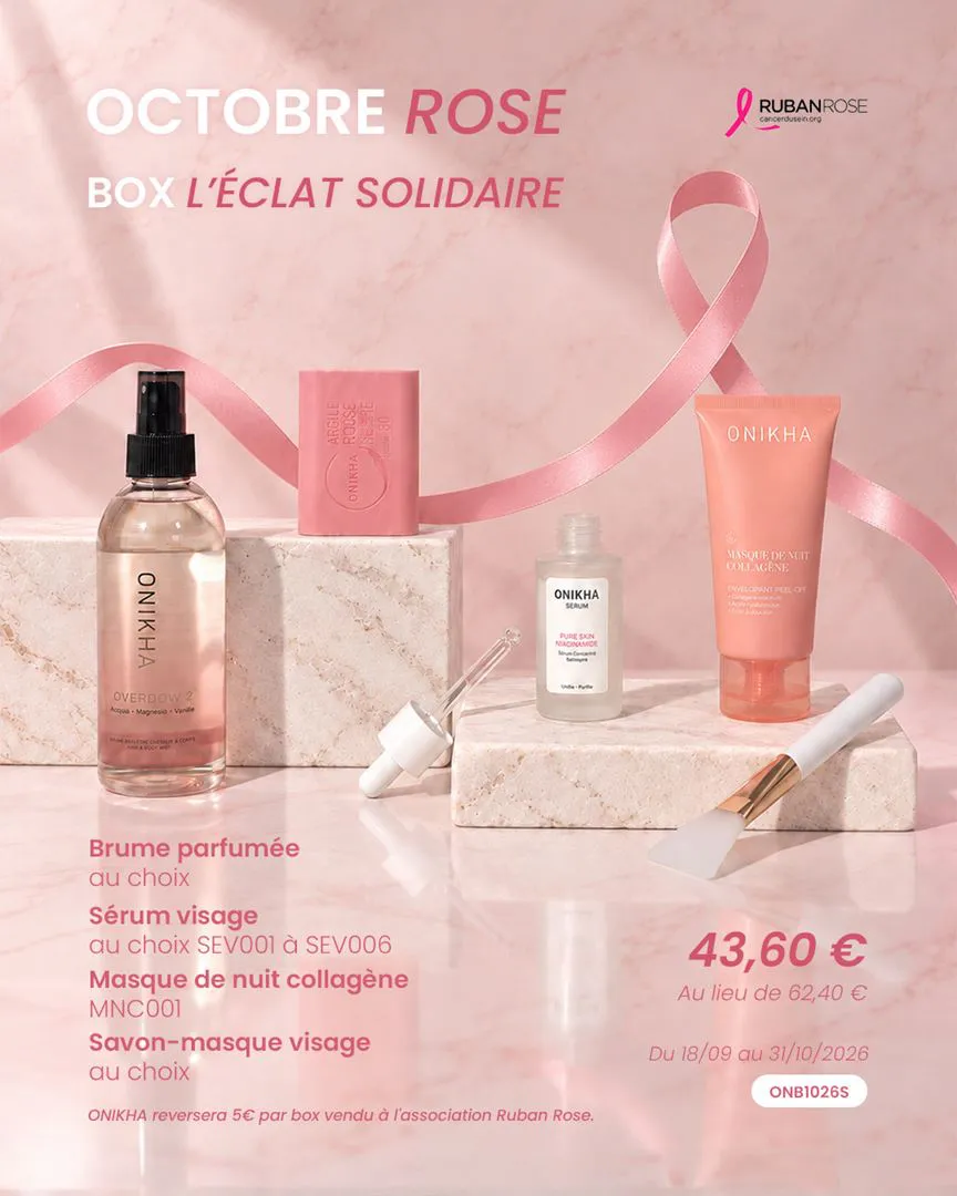 BOX OCTOBRE ROSE SOINS