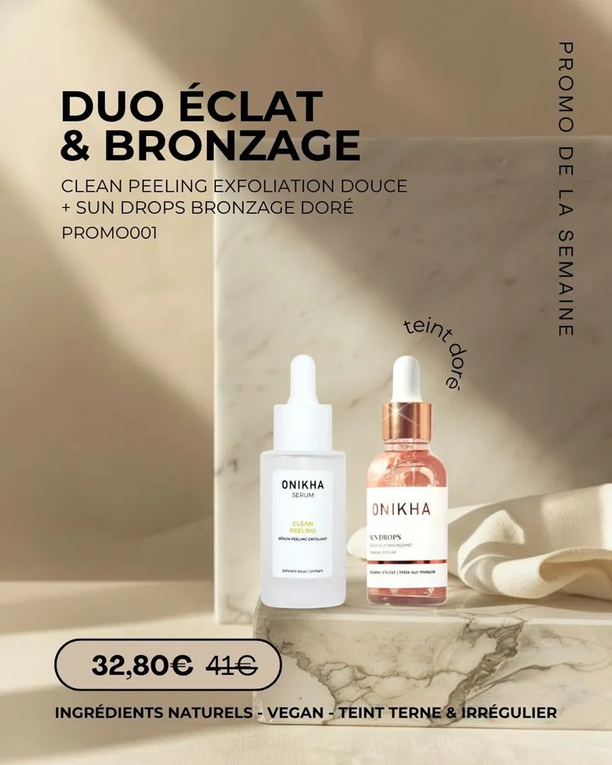 DUO ÉCLAT & BRONZAGE 
