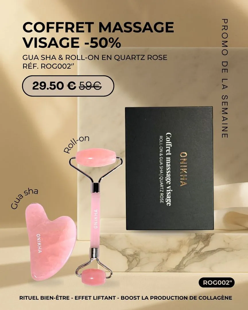 COFFRET MASSAGE VISAGE ROG002