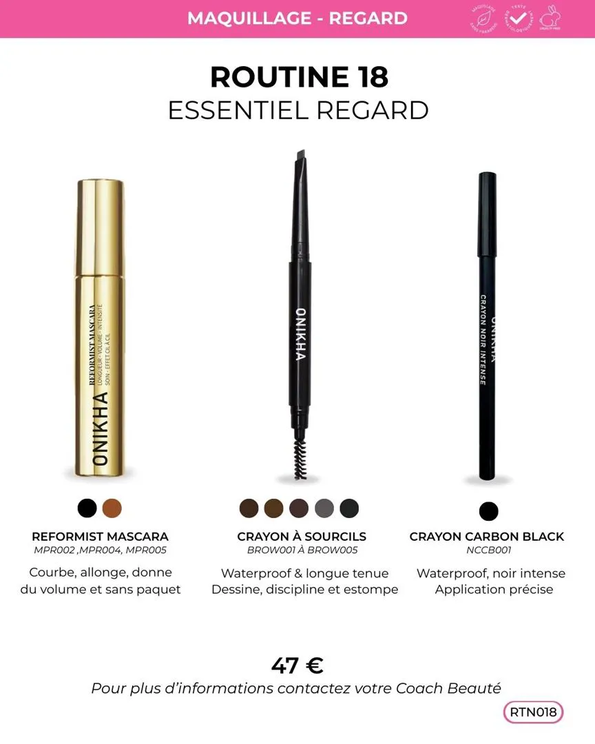 ROUTINE ESSENTIEL REGARD