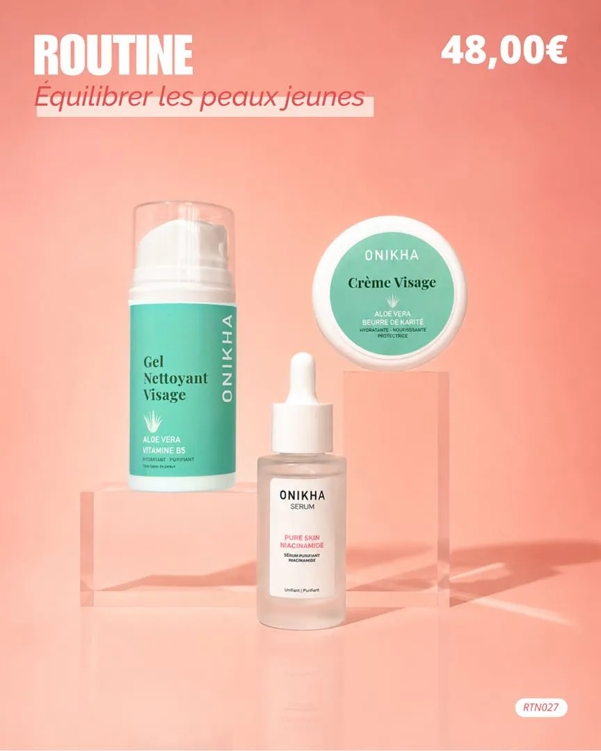 EQUILIBRER LES PEAUX JEUNES