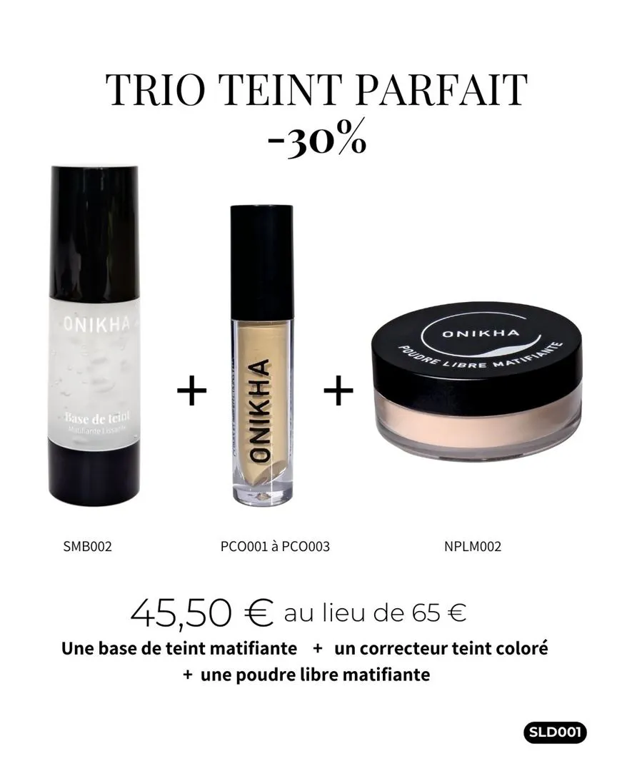 TRIO TEINT PARFAIT 