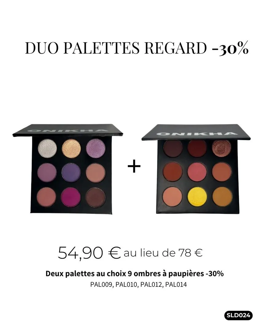 DUO PALETTES REGARD 