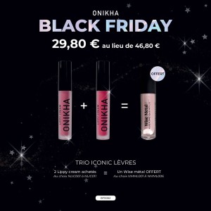 TRIO ICONIC LEVRES BLACK FRIDAY