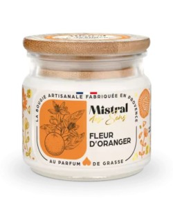 BOUGIE PARFUMEE FLEUR D'ORANGER