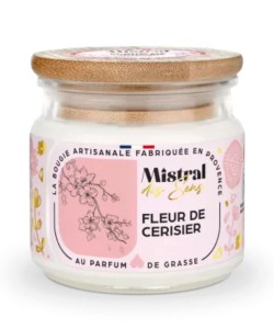 BOUGIE PARFUMEE FLEUR DE CERISIER