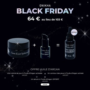 SOINS ESSENTIELS JOUR ARGAN BIO BLACK FRIDAY