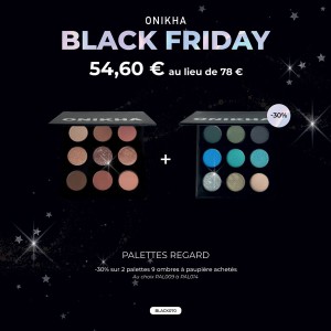 PALETTES REGARD BLACK FRIDAY