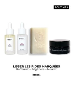 ROUTNE LISSER LES RIDES MARQUEES