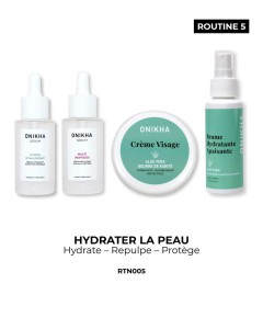 ROUTINE HYDRATER LA PEAU