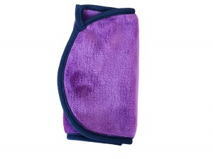 SERVIETTE DÉMAQUILLANTE RÉUTILISABLE VIOLET FONCÉ