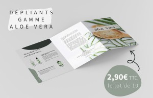 DEPLIANTS  ALOE VERA x 10 ALODEP