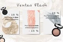 VENTES FLASH OMBRES A PAUPIERES