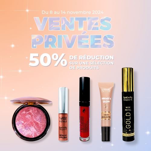                       VENTES PRIVEES NOVEMBRE 2024