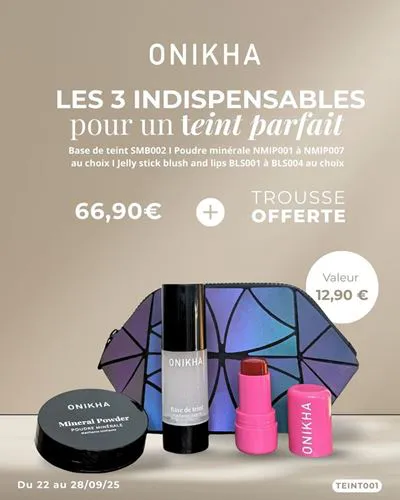                               LES 3 INDISPENSABLES